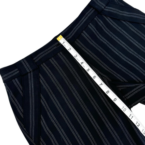Athropologie Cartonnier LOU Taper Cuffed Wool Blend Striped Trouser - Picture 5 of 10